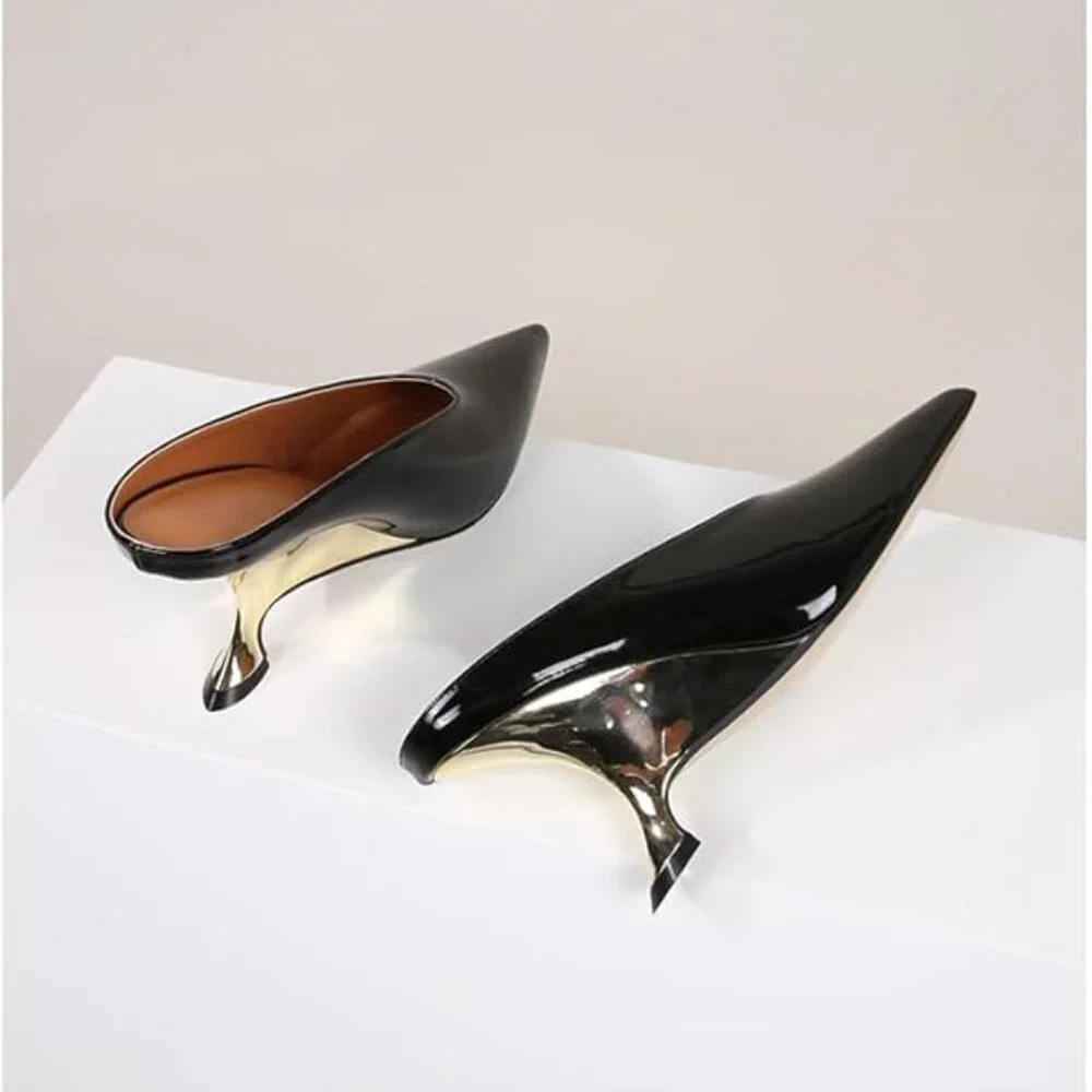 Leather Heels - Picture 5 of 5